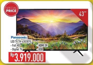 Promo Harga PANASONIC TH-43G307G | LED TV  - Hypermart