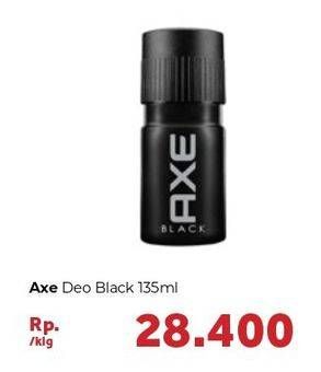 Promo Harga AXE Deo Spray Black 150 ml - Carrefour