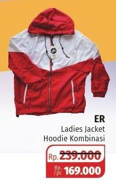 Promo Harga ER LADIES Jacket Hoodie Kombinasi  - Lotte Grosir