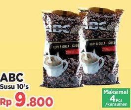 Promo Harga ABC Kopi 10 pcs - Yogya