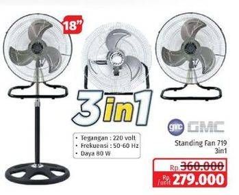 Promo Harga GMC Standing Fan 719  - Lotte Grosir