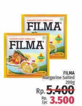 Promo Harga FILMA Margarin Salted 200 gr - LotteMart