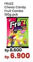Promo Harga Fruzz Chewy Candy Fruity Combo 100 gr - Indomaret
