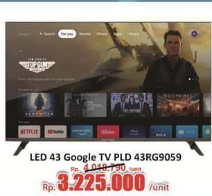 Promo Harga Polytron Smart Cinemax Google TV 43 Inch – PLD 43RG9059  - Hari Hari