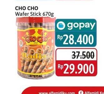 Promo Harga Cho Cho Wafer Stick 500 gr - Alfamidi