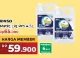 Promo Harga Rinso SuperPro Deterjen Laundry Professional 4500 ml - Yogya