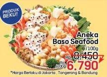 Promo Harga Aneka Bakso Seafood per 100 gr - LotteMart