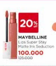 Promo Harga MAYBELLINE Super Stay Matte Ink 5 ml - Watsons