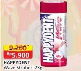 Promo Harga Happydent Wave Strawberry 23 gr - Alfamart