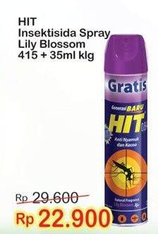 Promo Harga HIT Aerosol Lily Blossom 450 ml - Indomaret