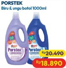 Promo Harga Yuri Porstex Pembersih Porselen Biru, Purple 1000 ml - Hypermart