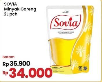 Promo Harga Sovia Minyak Goreng 2000 ml - Indomaret