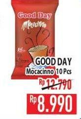 Promo Harga Good Day Instant Coffee 3 in 1 Mocacinno per 10 sachet 20 gr - Hypermart