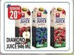 Promo Harga DIAMOND Juice 946 ml - Hypermart