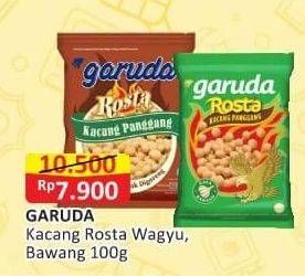 Promo Harga GARUDA Rosta Kacang Panggang Wagyu Beef, Rasa Bawang 100 gr - Alfamart