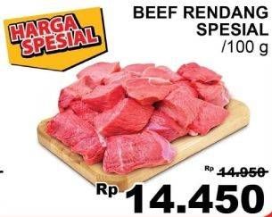 Promo Harga Daging Rendang Sapi Spesial per 100 gr - Giant