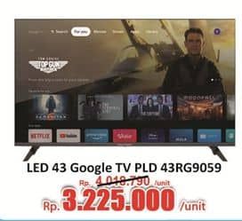 Promo Harga Polytron Smart Cinemax Google TV 43 Inch – PLD 43RG9059  - Hari Hari