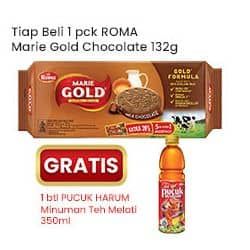 Promo Harga Roma Marie Gold Chocolate 132 gr - Indomaret