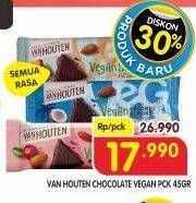 Promo Harga Van Houten Chocolate Vegan All Variants 45 gr - Superindo