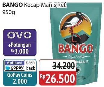 Promo Harga Bango Kecap Manis 950 gr - Alfamidi