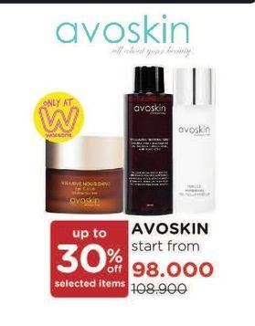 Promo Harga AVOSKIN Skincare  - Watsons