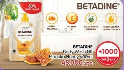 Promo Harga Betadine Body Wash Manuka Honey 400 ml - Guardian