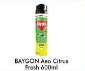 Promo Harga BAYGON Insektisida Spray Citrus Fresh 600 ml - Alfamart