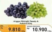 Promo Harga Anggur Midnight Beauty/Anggur Autumn   - Carrefour