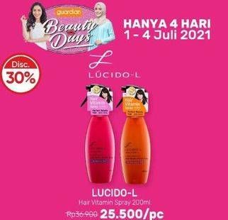 Promo Harga LUCIDO-L Hair Vitamin Spray 200 ml - Guardian