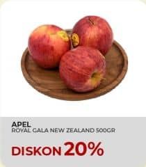 Promo Harga Apel Royal Gala NZ per 500 gr - Yogya
