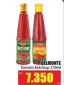 Promo Harga DEL MONTE Saus Tomat 270 ml - Hari Hari