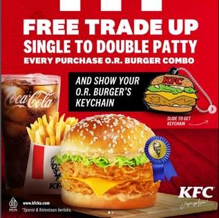 Promo Harga KFC Burger Combo  - KFC