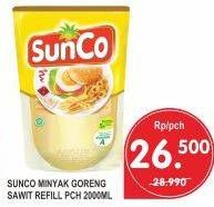 Promo Harga SUNCO Minyak Goreng 2 ltr - Superindo