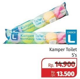 Promo Harga CHOICE L Kamper Toilet 5 pcs - Lotte Grosir