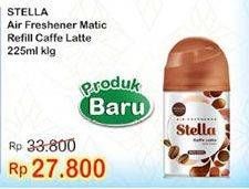 Promo Harga STELLA Matic Refill Cafe Latte 225 ml - Indomaret