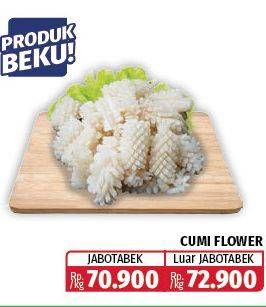 Promo Harga Cumi Cumi Flower  - Lotte Grosir