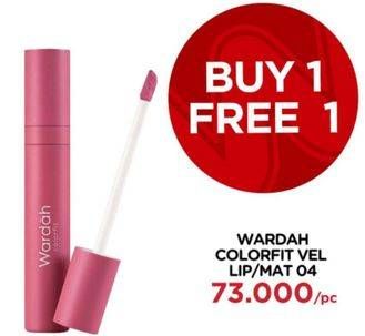 Promo Harga WARDAH Colorfit Velvet Matte Lip Mousse 04  - Watsons