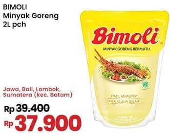 Promo Harga Bimoli Minyak Goreng 2000 ml - Indomaret