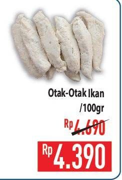 Promo Harga Otak Otak Ikan Curah per 100 gr - Hypermart