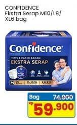 Promo Harga Confidence Adult Pants Slim & Fit Extra Absorb M10, L8, XL6 6 pcs - Indomaret