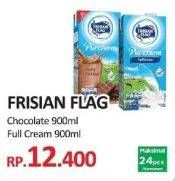 Promo Harga FRISIAN FLAG Susu UHT Purefarm Swiss Chocolate, Full Cream 900 ml - Yogya