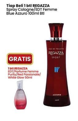 Promo Harga Regazza Spray Cologne  - Indomaret