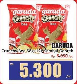 Promo Harga Garuda Snack Potato Crunchy Bee Sambal Geprek 58 gr - Hari Hari