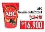 Promo Harga ABC Kecap Manis 520 ml - Hypermart