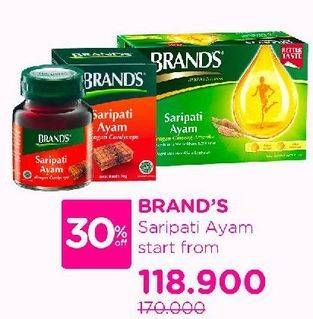 Promo Harga Brands Saripati Ayam Box/Botol  - Watsons
