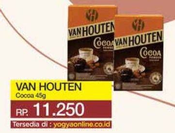 Promo Harga Van Houten Cocoa Powder 45 gr - Yogya