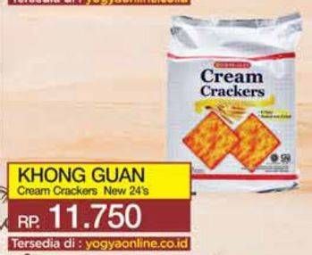 Promo Harga Khong Guan Cream Crackers 300 gr - Yogya