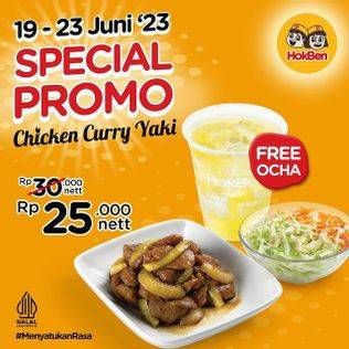 Promo Harga Hokben Chicken Curryaki  - HokBen