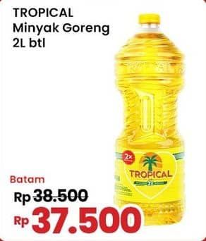 Promo Harga Tropical Minyak Goreng 2000 ml - Indomaret