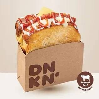 Promo Harga Dunkin Smoked Beef with Cheese  - Dunkin Donuts